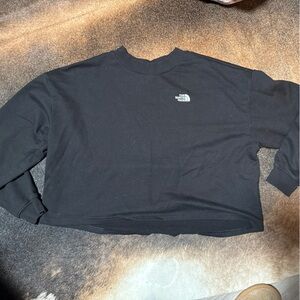 Women’s The North Face Large Long Sleeve Mock Neck Cropped Sweater